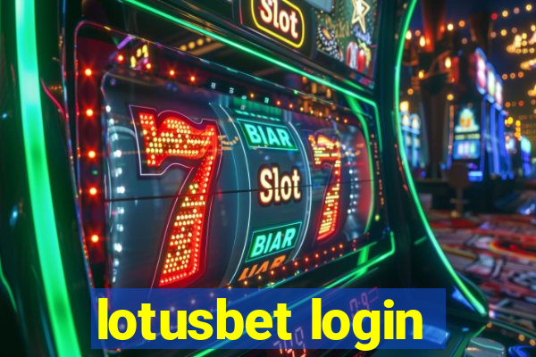 lotusbet login